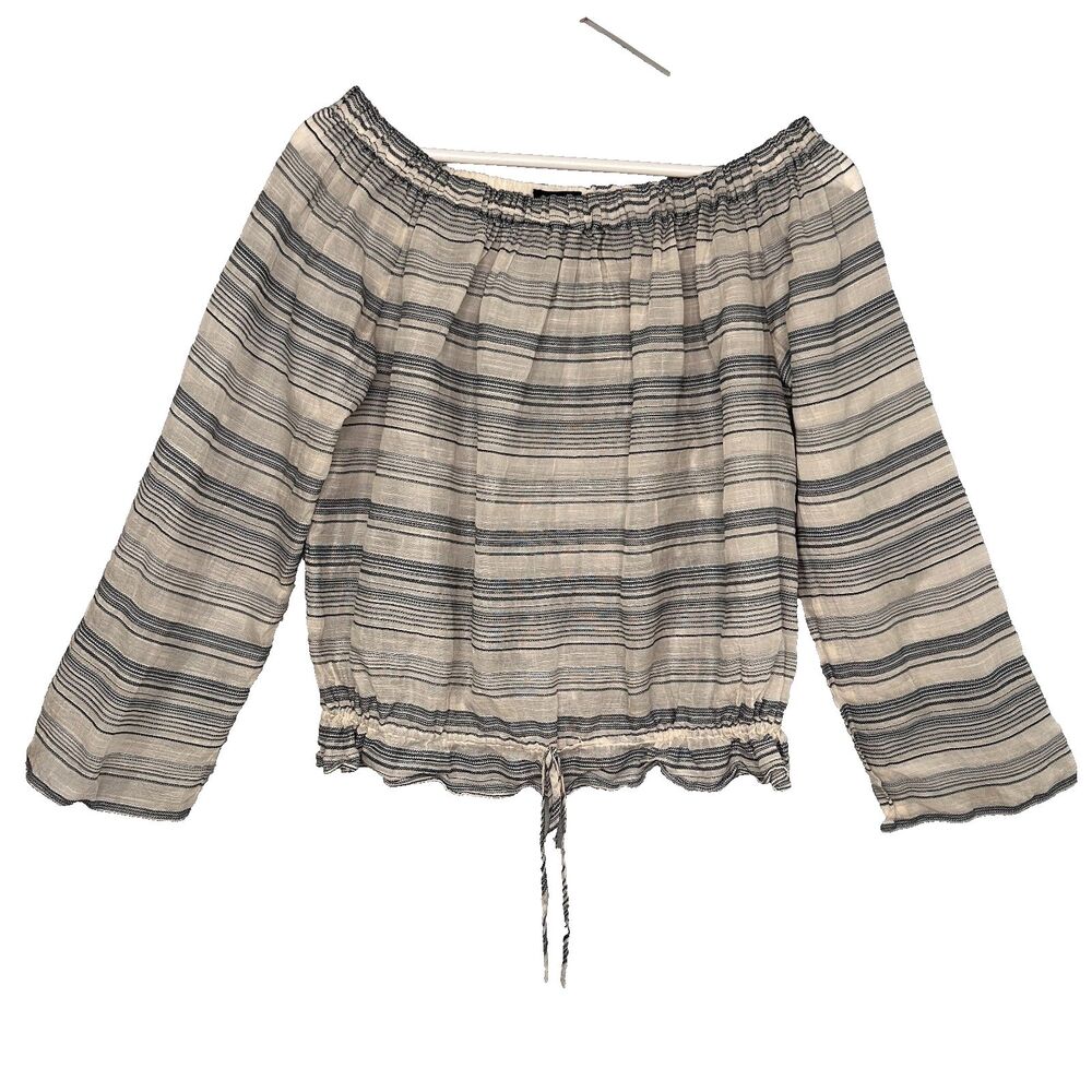 Theory Odettah-Vall striped blouse